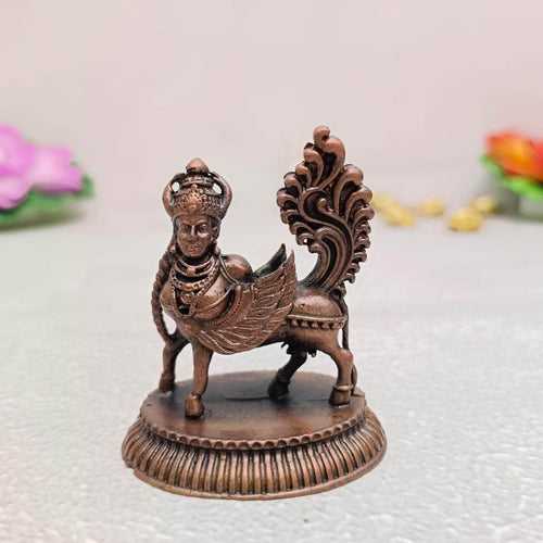 Copper Kamadhenu Idol