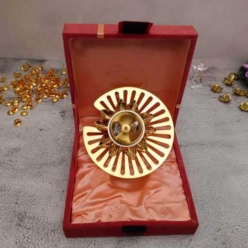 Brass Lotus Chakri Diya
