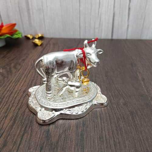 Cow And Calf silver 2"