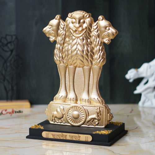 Ashoka Stambh Indian National Emblem Memento Decorative Showpiece