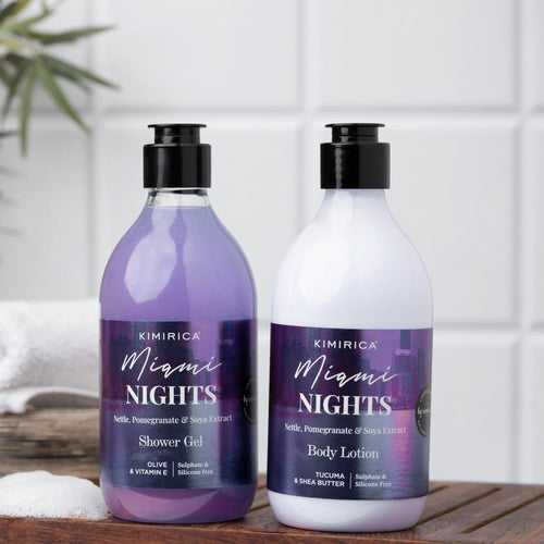 Miami Nights Shower Gel & Body Lotion Body Care Duo