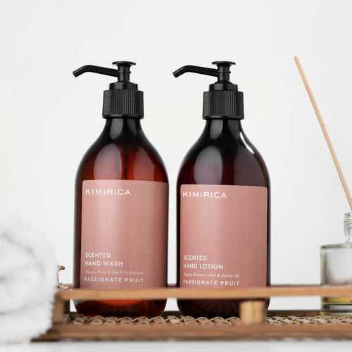 Passionate Fruit Hand Wash & Hand Lotion Caddy Set