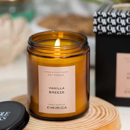 Vanilla Breeze Scented Candle