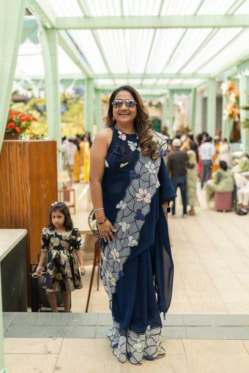 Dolly Jain in The Stainglass Saree