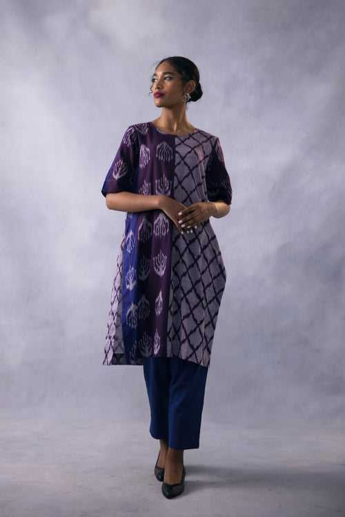 Sundown Pleat Kurta