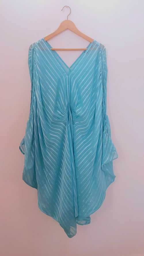 Striped Kaftan Dress