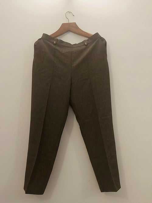 Chocolate Brown Tailored Pants