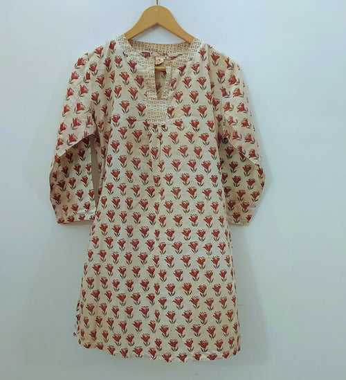 Printed Short Kurti