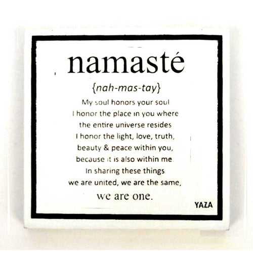 Yaza Namaste Magnet