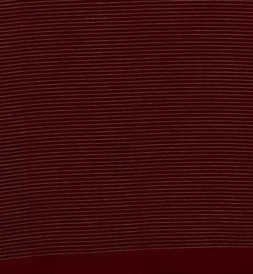 Stripe Handloom Fabric - Red