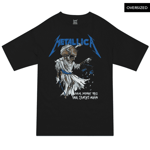 Metallica - Tip Scales Oversized T-Shirt