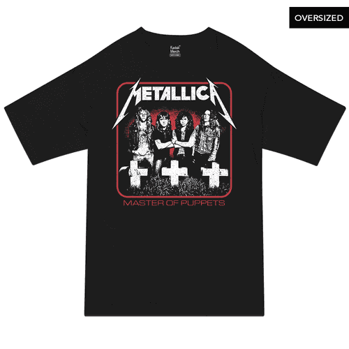 Metallica - Master of Puppets Oversized T-Shirt