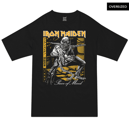 Iron Maiden - POM Japanese Oversized T-Shirt
