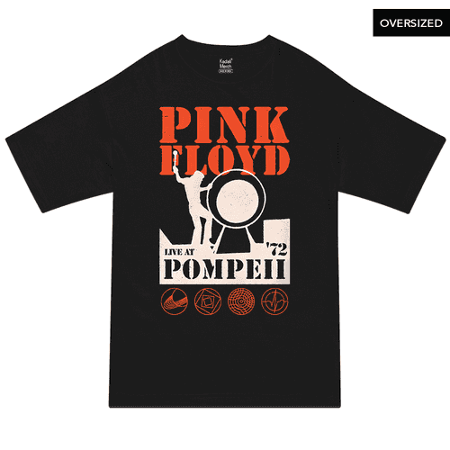 pink Floyd - Pompeii '72 Oversized T-Shirt