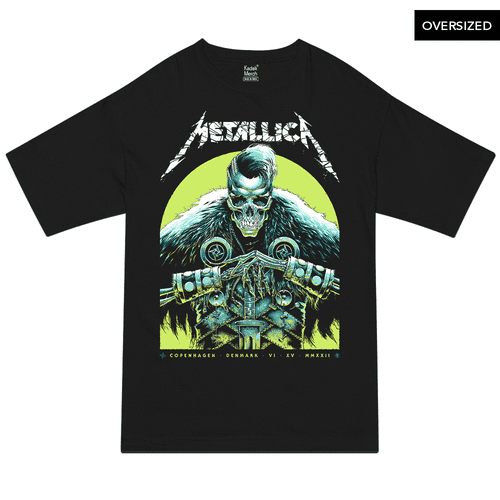 Metallica - Denmark Tour Oversized T-Shirt