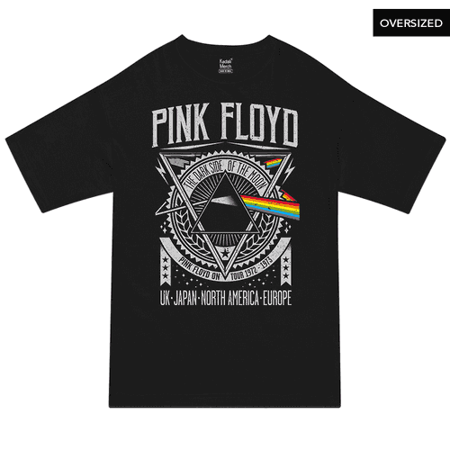 Pink Floyd - The Dark Side of The Moon Tour Oversized T-Shirt