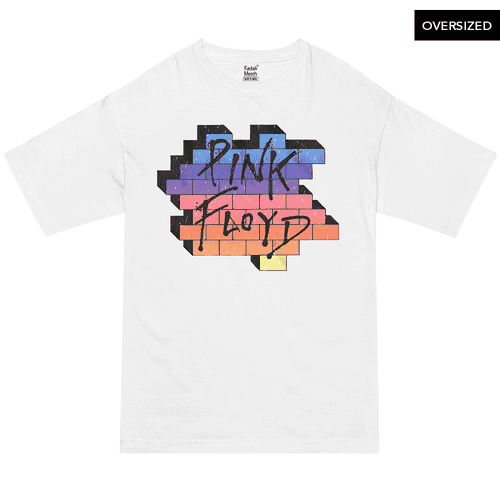 Pink Floyd - Rainbow Wall Oversized T-Shirt