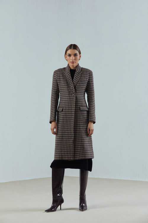 Tailored Merino Wool Coat