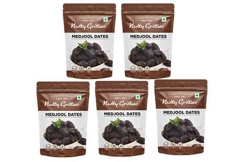 Medjool Dates (Pack of 5 x 350g Each) - 1.75Kg