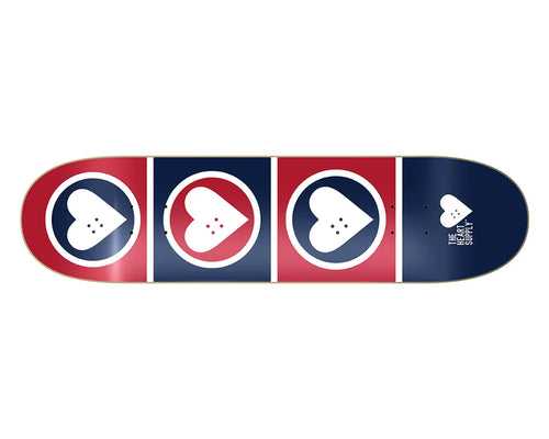 The Heart Supply - Squad Blue/Red Skateboard Deck