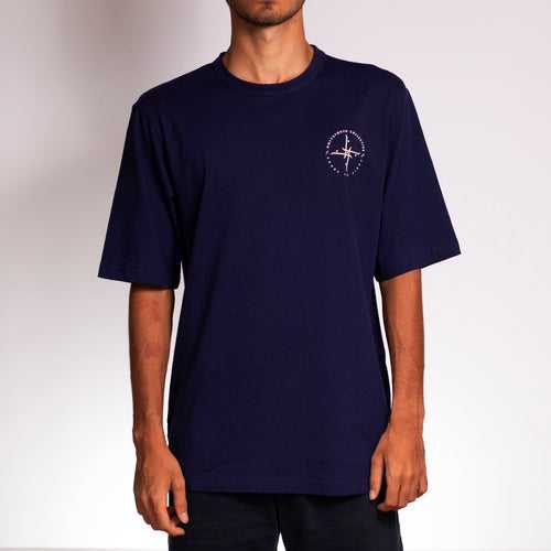 Organic Streetwear - Crew Shirt Navy