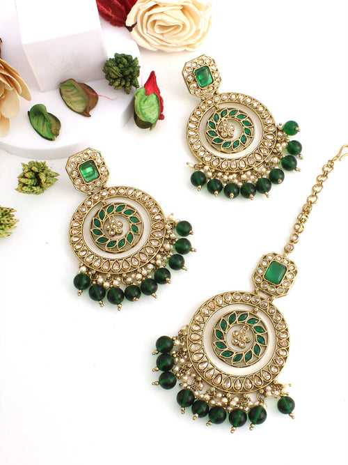 Hiba Earrings & Tikka