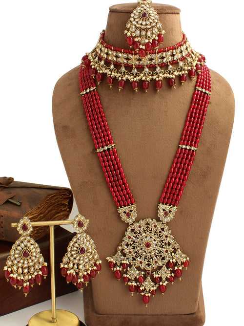 Kinjal Layered Necklace Set