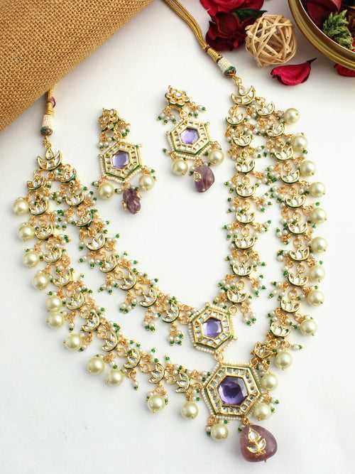 Pranali Layered Necklace Set
