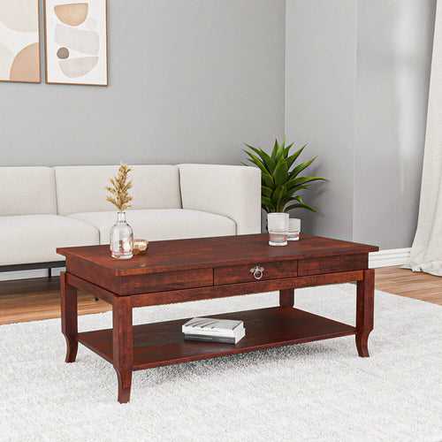 Nilkamal Aurora Coffee Table (Mahogany)