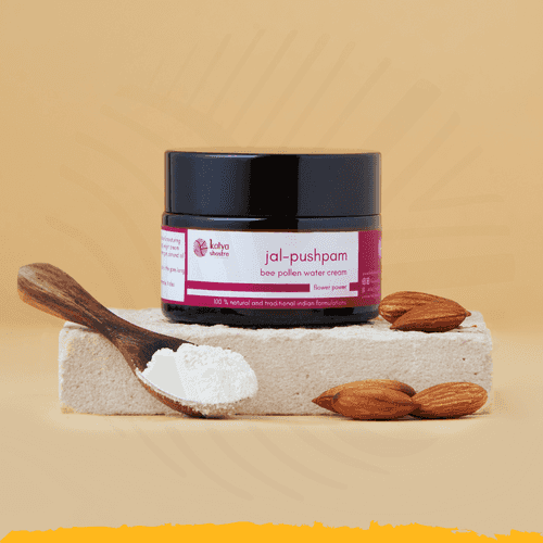 jal-pushpam - bee pollen water cream - 25gms