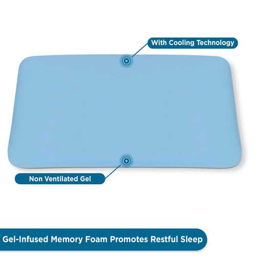 Premium Gel Infused Standard Memory Foam Pillow