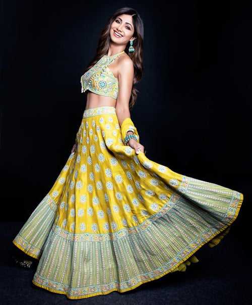 Shilpa Shetty's Designer Lehenga