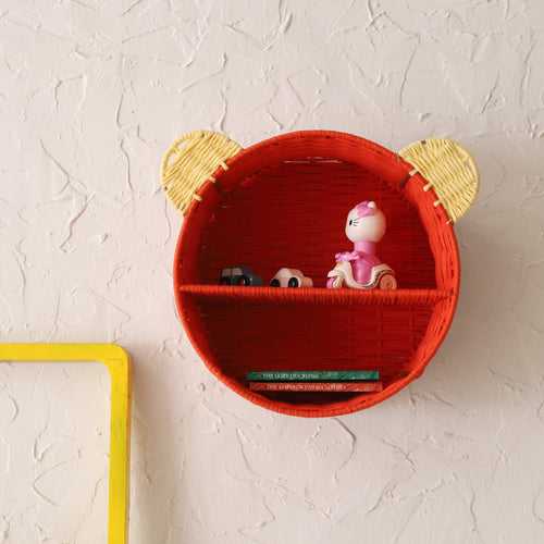 Mini's Red Yellow Hanging storage basket