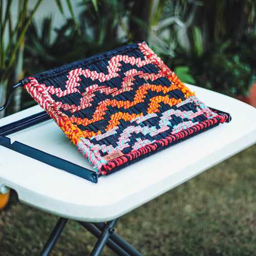 Sarangi Upcycled Textile Laptop Table