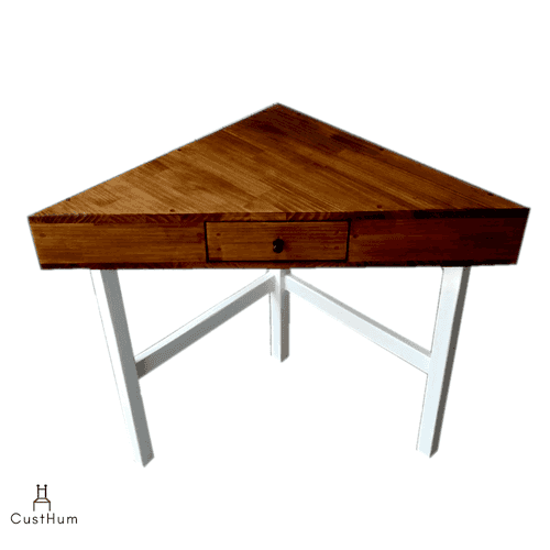 Clover - Elegant Solid Wood Corner Table