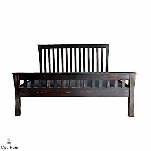 Shinto - Oriental Solid Wood Cot