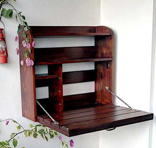 Lima - Wall-mounted Murphy Table/Bar Cabinet