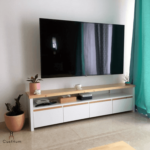 Annette - Sleek Minimalistic TV Stand with Storage
