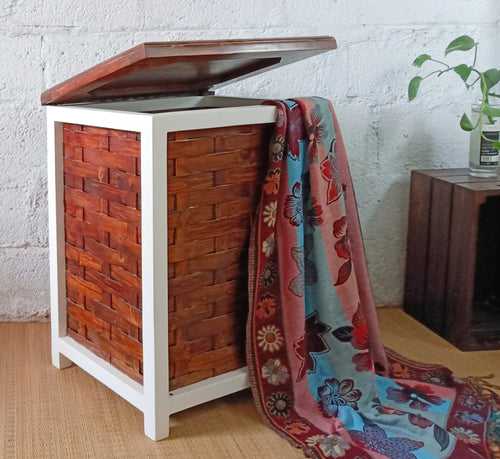 Panama - Woven Wood Storage Box