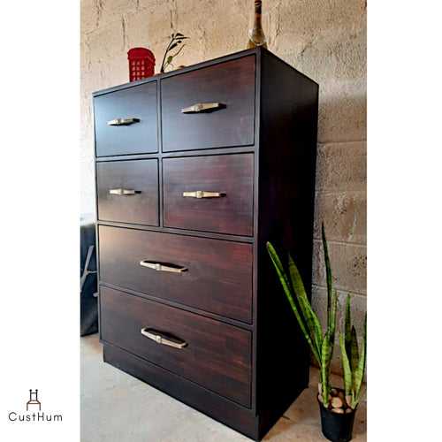 Vismay - Solid Wood Chest of Drawers
