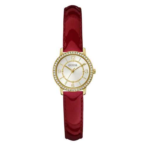 Guess Women White Round Dial Analog Watch - GW0533L1