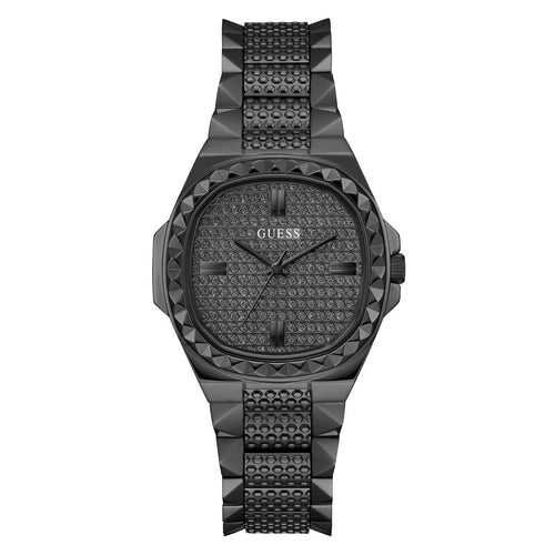 Guess Women Black Square Dial Analog Watch - GW0601L2