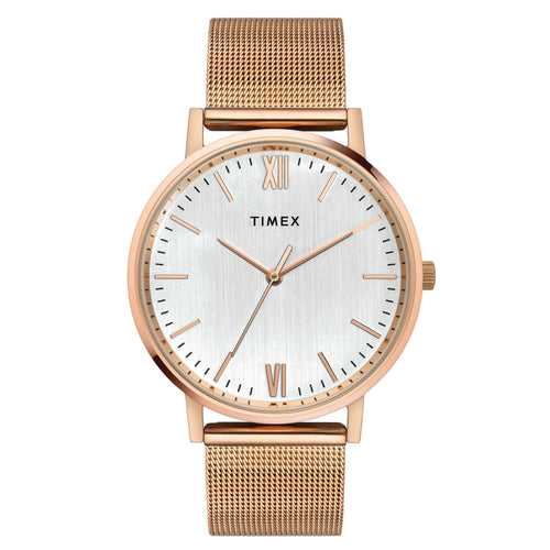 Timex Men Silver Round Dial Analog Watch - TW0TG8011