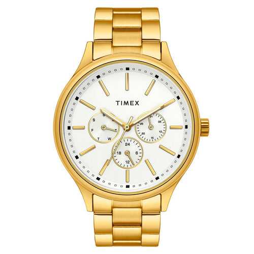 Timex Men Silver Round Dial Analog Watch - TWEG18416