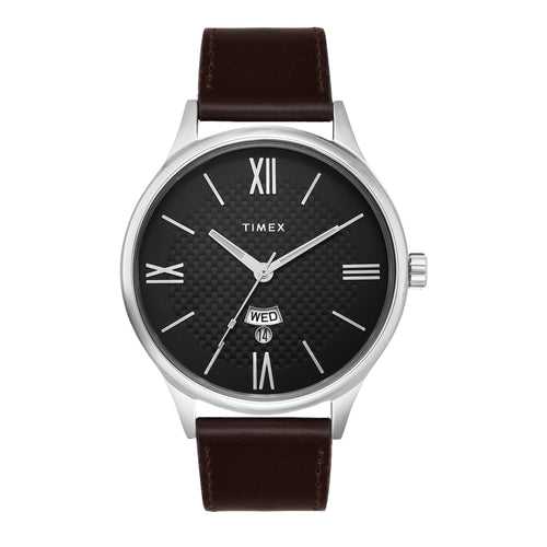 Timex Men Black Round Dial Analog Watch - TWEG18426