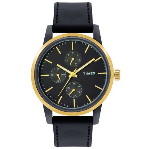 Timex Men Black Round Dial Analog Watch - TWEG18902
