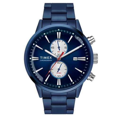Timex Men Blue Round Dial Analog Watch - TWEG19934