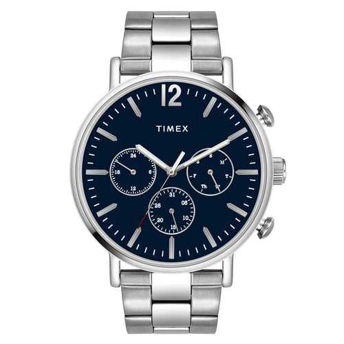 Timex Men Blue Round Dial Analog Watch - TWEG20010