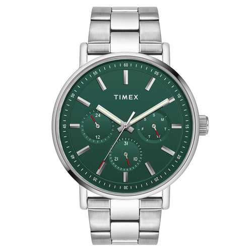 Timex Men Green Round Dial Analog Watch - TWEG20017