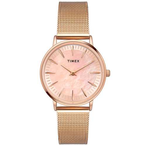 Timex Women Pink Round Dial Analog Watch - TWEL15607